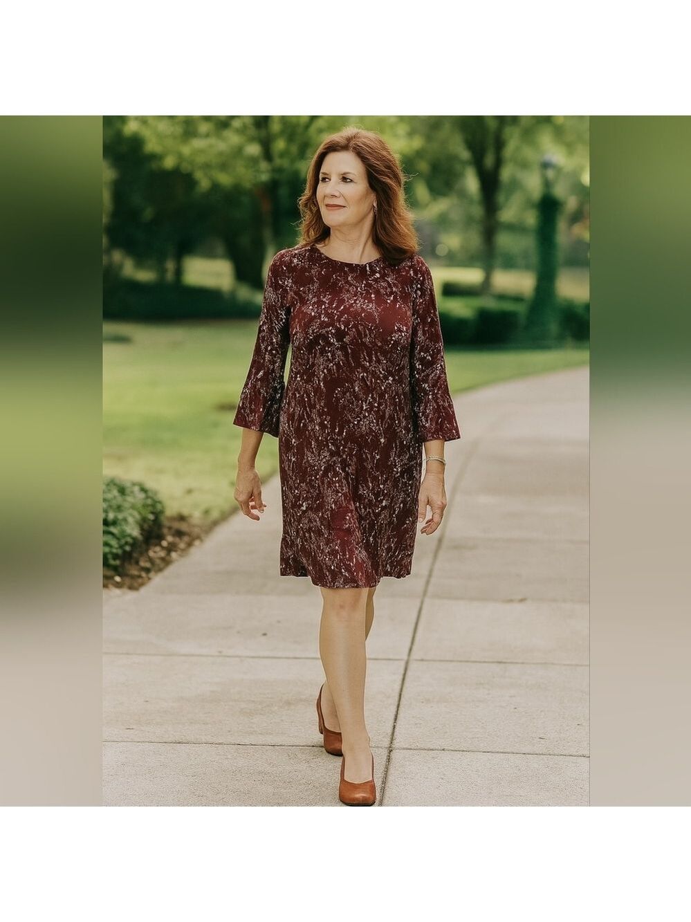 NWOT Nordstrom Signiture Silk Floral Dress
